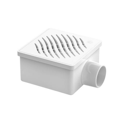 Imagem Produto RALO QUADRADO BRANCO MONTADO DN100X53XDN40(SECO) - TIGRE
