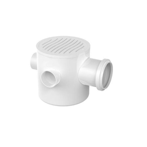 Imagem Produto CAIXA SIFONADA MONTADA C/ GRELHA E PORTA GRELHA 100X100X50MM - TIGRE