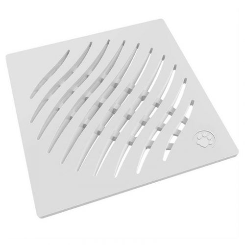 Imagem Produto GRELHA PLASTICA ECOLOGICA QUADRADA 150MM BRANCO - TIGRE