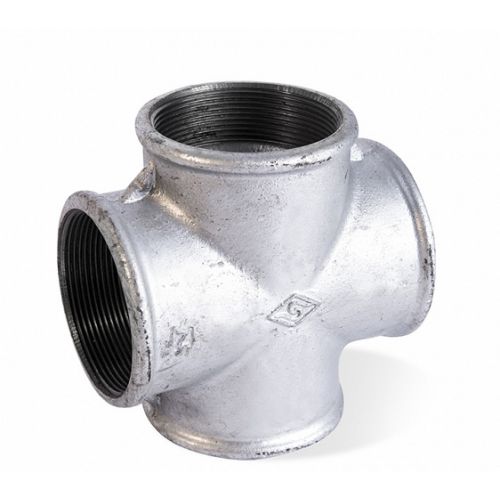 Imagem Produto CRUZETA GALVANIZADA A FOGO P/TUBO HIDRAULICO BSP 2 1/2