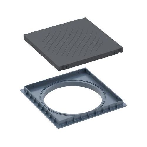 Imagem Produto CONJUNTO PORTA TAMPA E TAMPA PVC DN300 - TIGRE