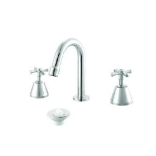 Imagem Produto MISTURADOR LAVATORIO MESA BICA ALTA TETRA C24 COM VALVULA UNIVERSAL - MEBER