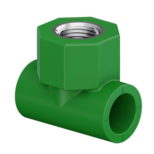 Imagem Produto TE F/F/F CENTRAL INSERTO METALICOPPR 25X3/4X25 - TIGRE