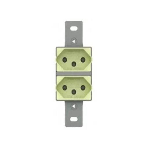 Imagem Produto TOMADA DUPLA 20A P/TAMPA CONDULETE C/3 ESPACOS FOSFORESCENTE - LUMIBRAS