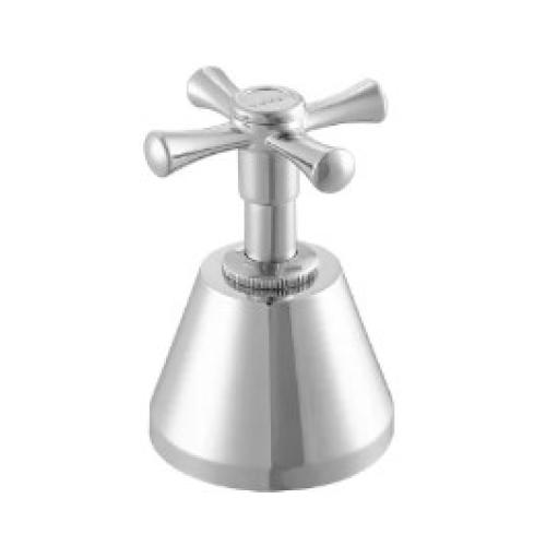 Imagem Produto ACABAMENTO METALICO CROMADO P/ BASE REGISTRO DOCOL 1/2, 3/4 1 TETRA C24 - MEBER