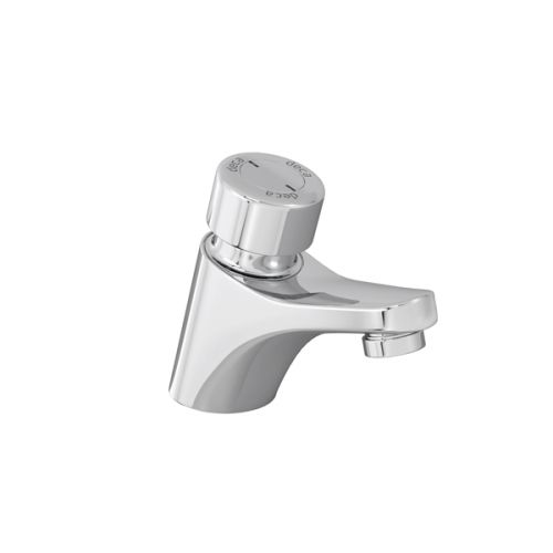 Imagem Produto TORNEIRA METALICA LAVATORIO MESA HORIZONTAL CURTA FECHO AUTOMATICO - DECA