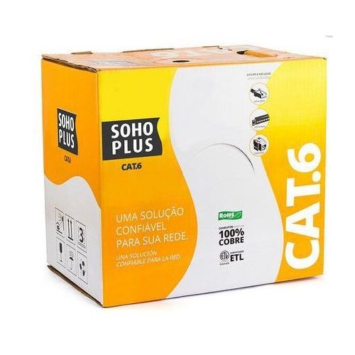 Imagem Produto CABO DE REDE EXTERNO CAT5E COM BLINDAGEM 24AWGX4P - MEGATRON
