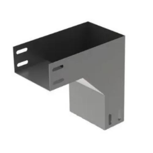 Imagem Produto CURVA P/ELETROCALHA PRE ZINCADO LISA INVERTIDA 90G 150X50MM - JEA