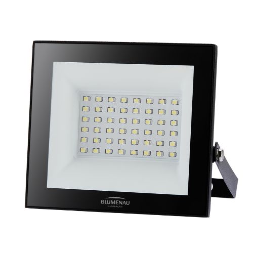 Imagem Produto REFLETOR LED 50W 6500K 3900L IP66 CORPO PRETO - BLUMENAU