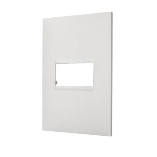 Imagem Produto PLACA 4X2 COM 1 ESPACO HORIZONTAL BRANCA PIAL PLUS+ SEM SUPORTE - PIAL