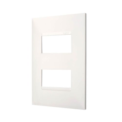 Imagem Produto PLACA 4X2 COM 2 ESPACOS SEPARADOS BRANCA PIAL PLUS+ SEM SUPORTE - PIAL
