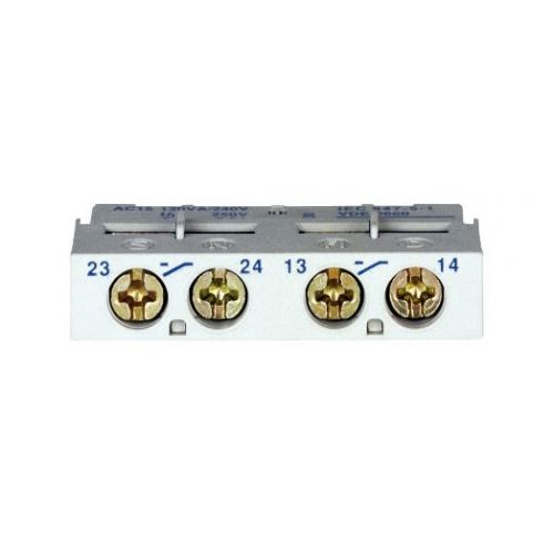 Imagem Produto BLOCO CONTATO AUXILIAR P/DISJUNTOR GV2 1NA+1NF FRONTAL - SCHNEIDER INDUSTRIAL
