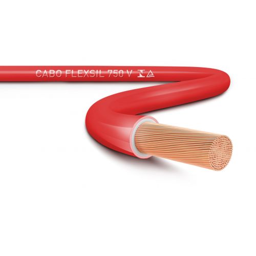 Imagem Produto CABO FLEXIVEL COBRE PVC 70G 750V 1X2,5MM VERMELHO - SIL