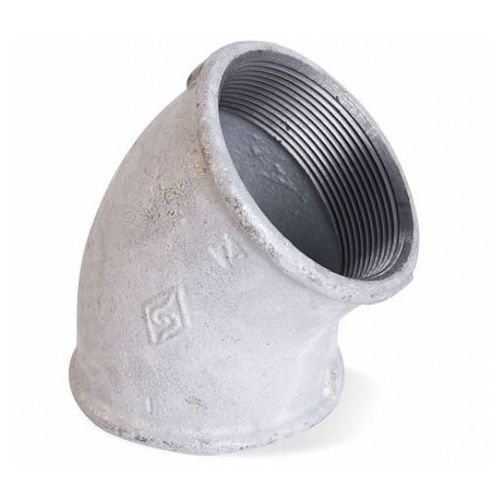 Imagem Produto JOELHO (COTOVELO) 45G GALVANIZADO A FOGO P/TUBO HIDRAULICO 1