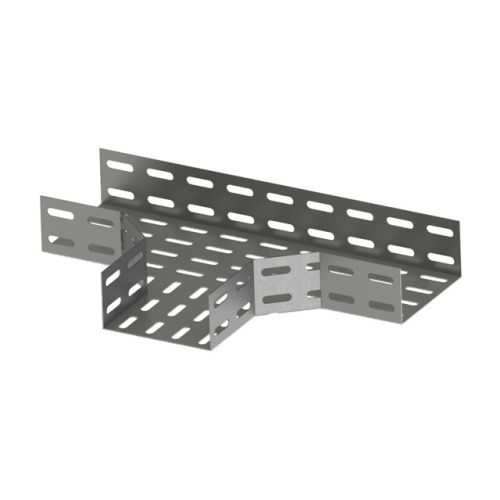 Imagem Produto TE GALVANIZADO A FOGO PERFURADO HORIZONTAL P/ELETROCALHA 90G 100X100MM CHAPA 20