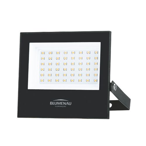 Imagem Produto REFLETOR LED 50W 3000K 3900L IP66 CORPO PRETO - BLUMENAU