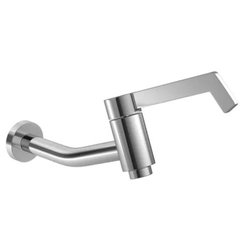 Imagem Produto TORNEIRA LAVATORIO METALICA PAREDE BICA BAIXA FIXA CROMADA LINK - DECA