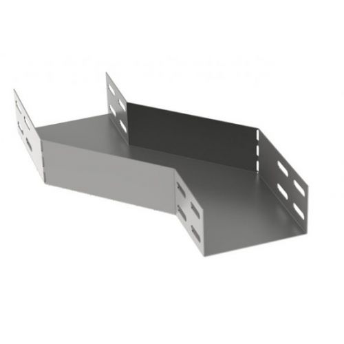 Imagem Produto DESVIO P/ELETROCALHA PRE ZINCADO ESQUERDA LISA 45G 100X50MM - JEA