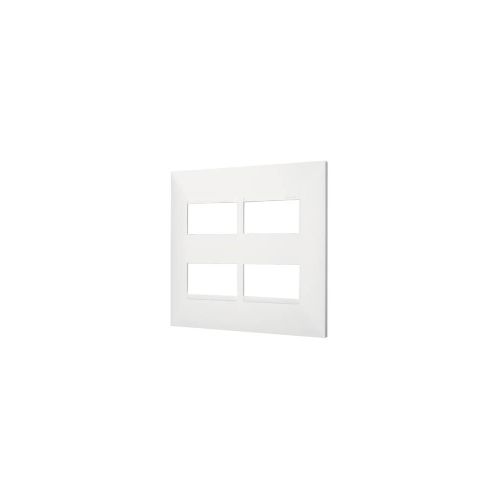 Imagem Produto PLACA 4X4 COM 4 ESPACOS HORIZONTAL SEPARADOS PIAL PLUS+ BR - PIAL