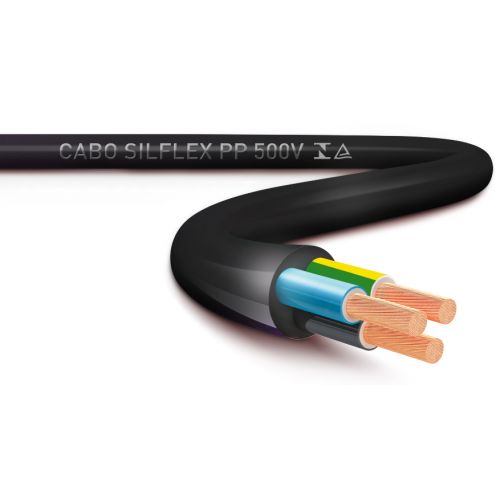 Imagem Produto CABO PP COBRE PVC 70G 500V 3X4MM PRETO - SIL