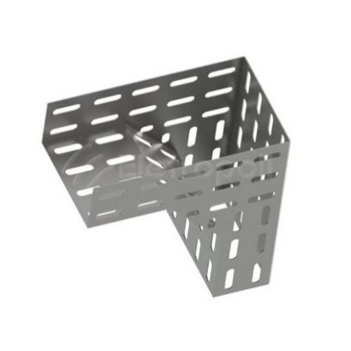 Imagem Produto CURVA P/ELETROCALHA PRE ZINCADO PERFURADA INVERTIDA 90G 50X50MM - JEA