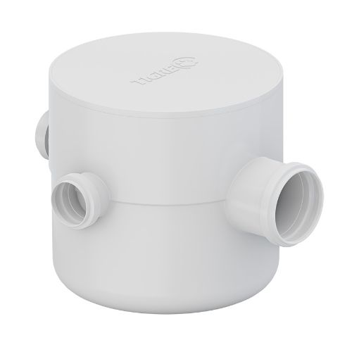 Imagem Produto CAIXA SIFONADA 250X230X75 C/TAMPA E PORTA TAMPA - TIGRE