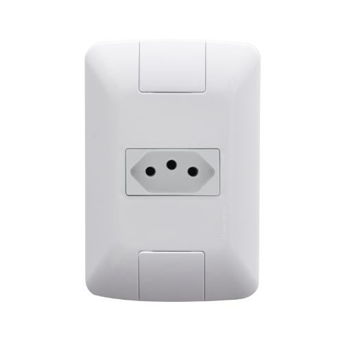 Imagem Produto TOMADA EMBUTIR 2P+T 10A BRANCA COMPLETA ARIA - TRAMONTINA
