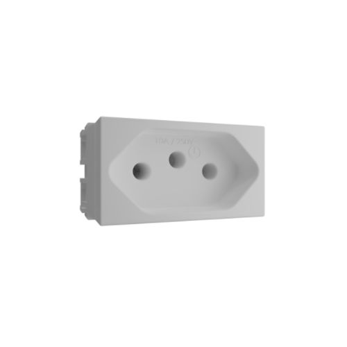 Imagem Produto MODULO TOMADA 10A/250V BRANCO MY X - EXATRON