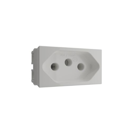 Imagem Produto MODULO TOMADA 20A/250V BRANCO MY X - EXATRON