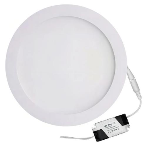 Imagem Produto PAINEL LED EMBUTIR REDONDO 18W 6500K BIVOLT 22X22CM - AVANT
