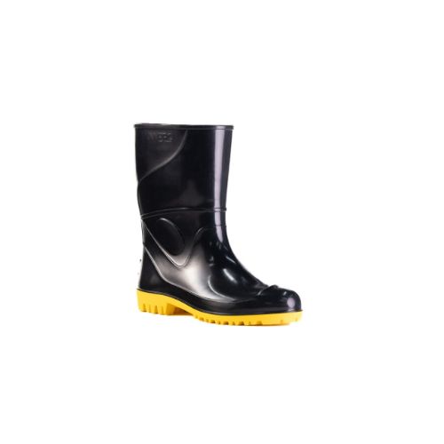 Imagem Produto BOTA PVC SEGURANCA PRETA/AMARELA NR 46 CANO MEDIO - INNPRO