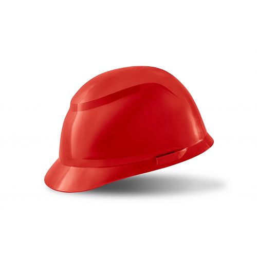 Imagem Produto CAPACETE COM SUSPENSAO PLASTICA VERMELHO - CAMPER