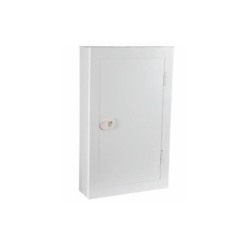 Imagem Produto CD METALICO SOBREPOR 34 DISJUNTORES DIN BRANCO COM BARRAMENTO 100A - OPCAO PAINEIS 