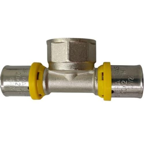 Imagem Produto TE METALICO GAS ALPEX DN16 - EMMETI