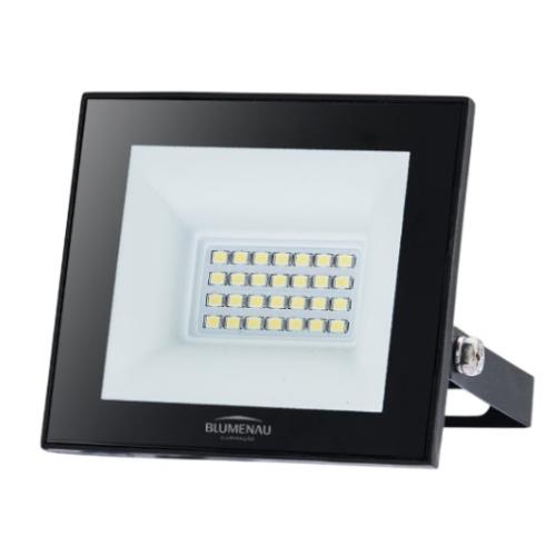 Imagem Produto REFLETOR LED 30W 6500K 2400L IP65 CORPO PRETO - BLUMENAU