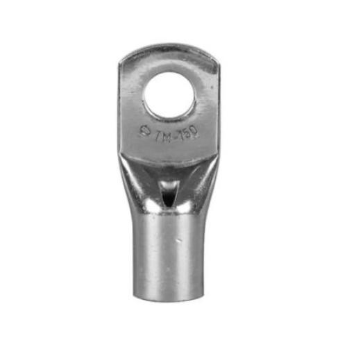 Imagem Produto TERMINAL COMPRESSAO COBRE ESTANHADO SEM ISOLACAO P/CABO 70MM,0 FURO 10,5MM - INTELLI