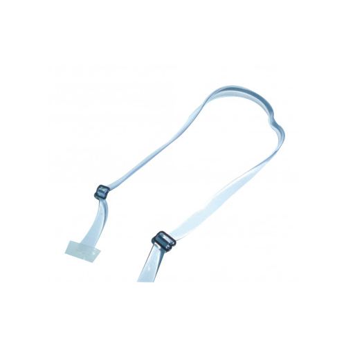 Imagem Produto JUGULAR SILICONADA BRANCO P/CAPACETE - PLASTCOR