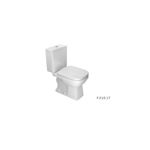Imagem Produto KIT COMPLETO BACIA COM CAIXA ACOPLADA QUADRA BRANCO (COM KIT INSTALACAO) - DECA