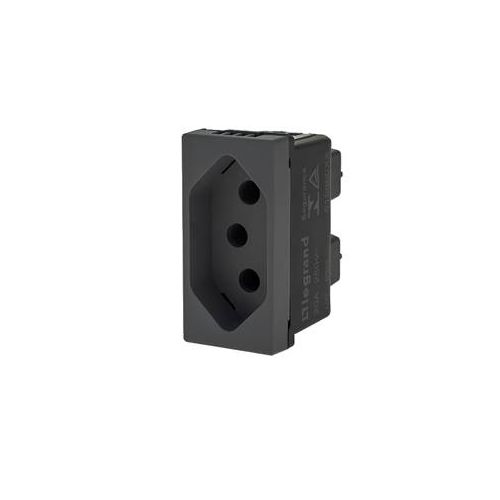 Imagem Produto MODULO TOMADA 20A/250V PRETO PIAL PLUS+ - PIAL