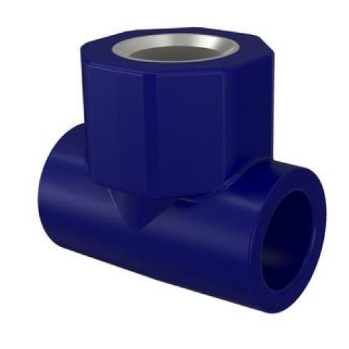 Imagem Produto TE ROSCACENTRAL FEMEA PPR 25X3/4 AZUL - TIGRE