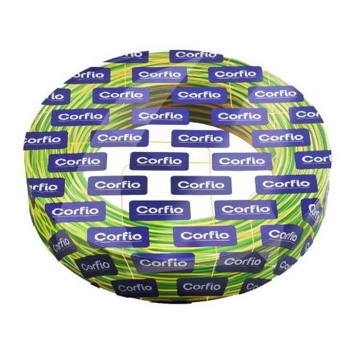 Imagem Produto CABO FLEXIVEL COBRE PVC 70G 750V 1X2,5MM VERDE/AMARELO - CORFIO