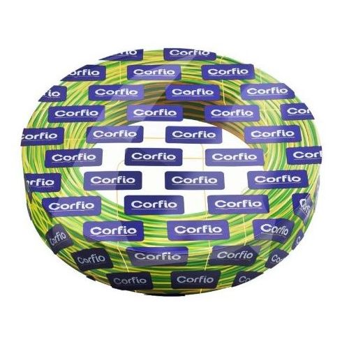 Imagem Produto CABO FLEXIVEL COBRE PVC 70G 750V 1X4MM VERDE/AMARELO - CORFIO
