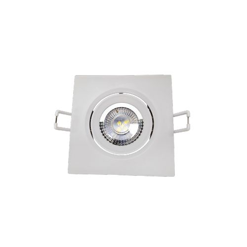 Imagem Produto LUMINARIA SPOT LED EMBUTIR QUADRADA 3W 3000K BRANCA 7X7CM - AVANT