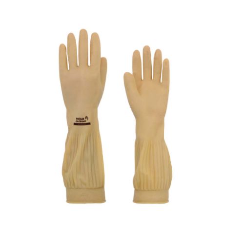 Imagem Produto LUVA LATEX LONGA PUNH/RANHURADO NR 09(G) - VOLK