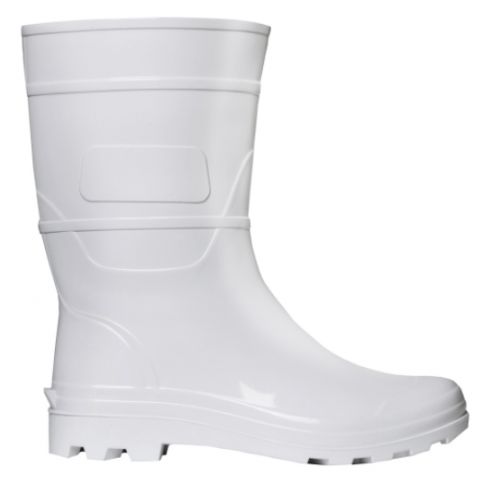 Imagem Produto BOTA PVC SEGURANCA BRANCA TAMANHO 42 CANO MEDIO COM FORRO - INNPRO