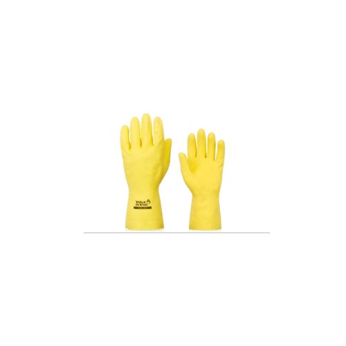 Imagem Produto LUVA LATEX VERNIZ SILVER AMARELA NR 10(XG) - VOLK