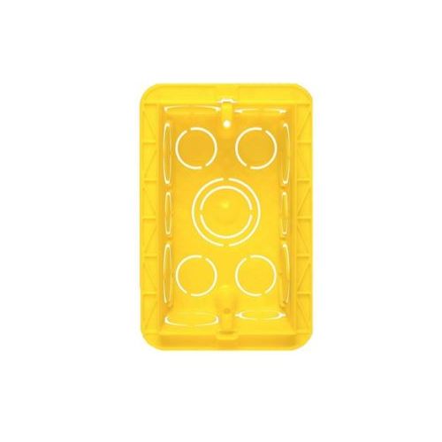 Imagem Produto CAIXA DERIVACAO PVC P/PAREDE 4X2 FUNDO FIXO AMARELA - DDG