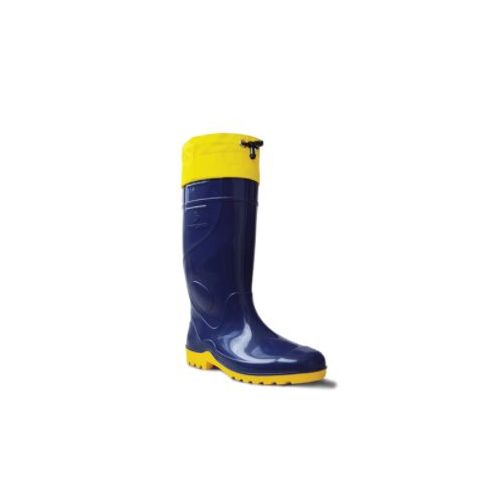 Imagem Produto BOTA PVC SEGURANCA PRETA/AMARELA NR 40 CANO EXTRA LONGO COM POLAINA - INNPRO