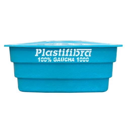 Imagem Produto RESERVATORIO DE AGUA RETANGULAR 1000 LITROS (FIBRA) - PLASTIFIBRA