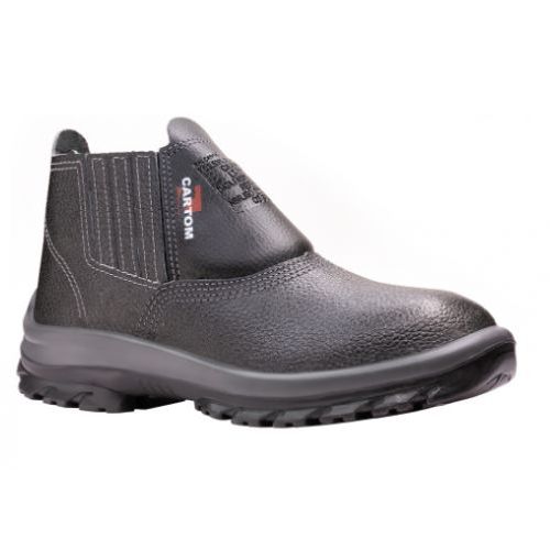 Imagem Produto BOTINA BIDENSIDADE ELASTICO ELETRICISTA PRETA NR40 SEM BIQUEIRA - CARTOM